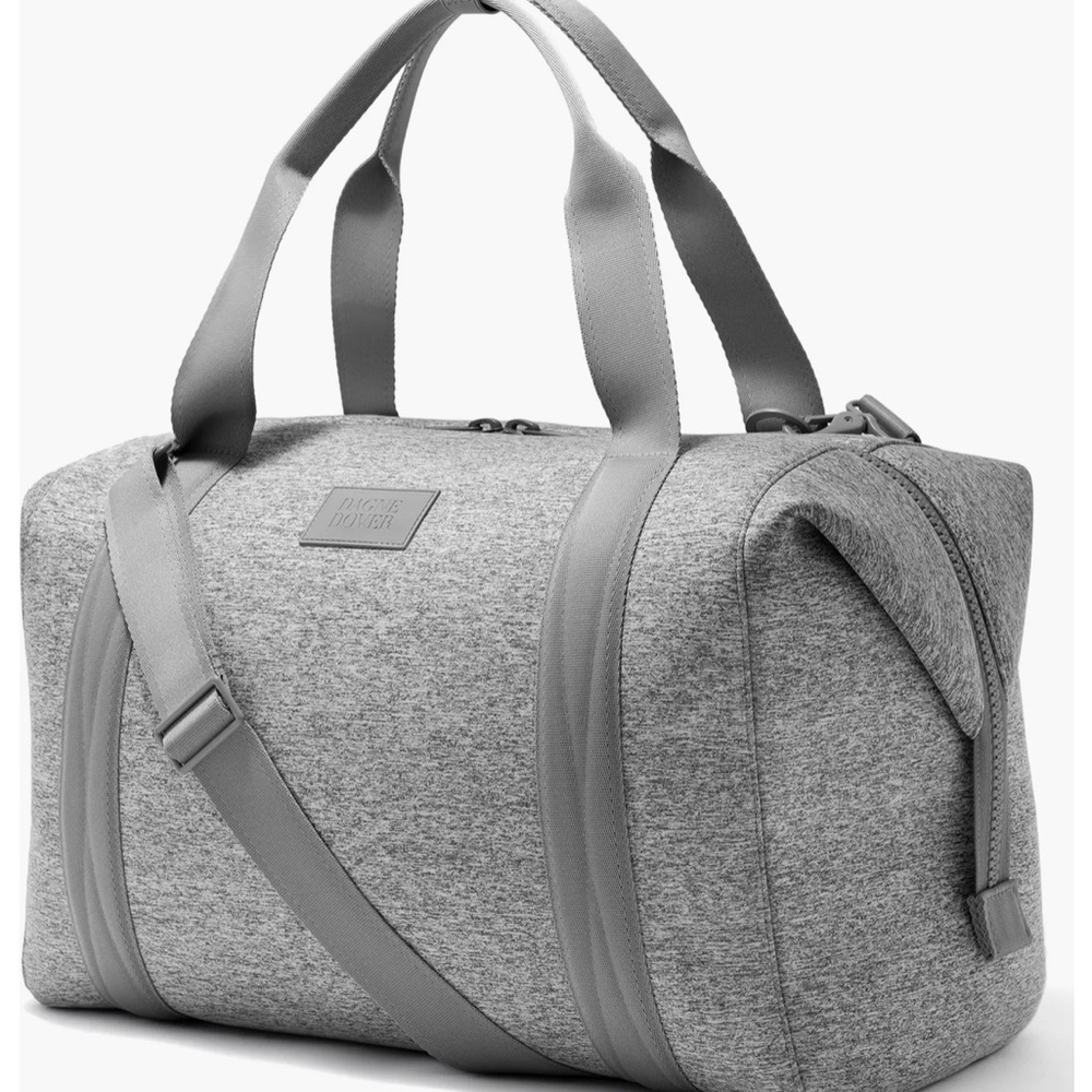 Dagne Dover XL Heather Grey Duffel Bag